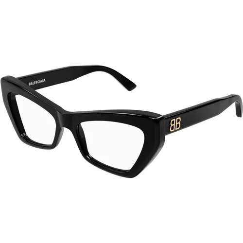 Geometric Acetate Sunglasses with BB Logo , unisex, Sizes: 53 MM - Balenciaga - Modalova