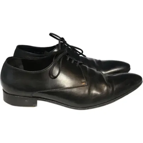 Pre-owned Leather flats , male, Sizes: 10 UK - Dior Vintage - Modalova