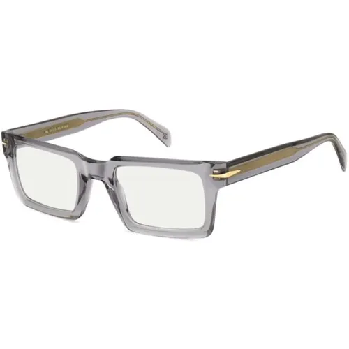 Stylische Herrenbrille Db 7126 , Herren, Größe: 51 MM - Eyewear by David Beckham - Modalova