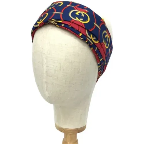 Pre-owned Silk hair-accessories , unisex, Sizes: ONE SIZE - Gucci Vintage - Modalova