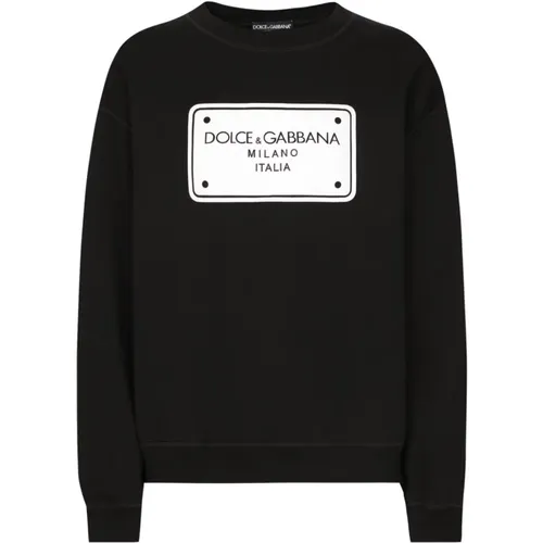 Sweatshirt Aw24 Men's Clothing , male, Sizes: M - Dolce & Gabbana - Modalova