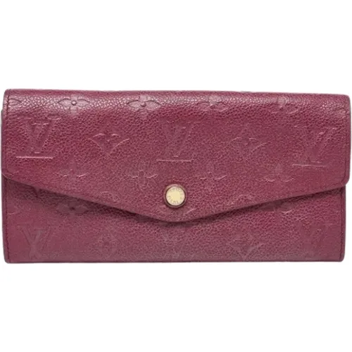 Pre-owned Leather wallets , female, Sizes: ONE SIZE - Louis Vuitton Vintage - Modalova