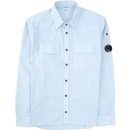 Gabardine Pocket Shirt , male, Sizes: L - C.P. Company - Modalova