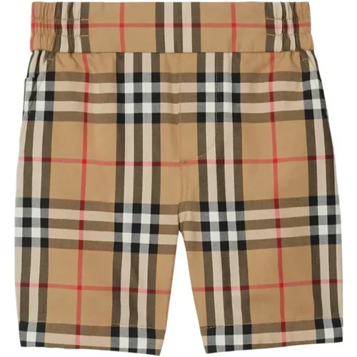 Vintage Check Shorts aus Baumwolle - Burberry - Modalova