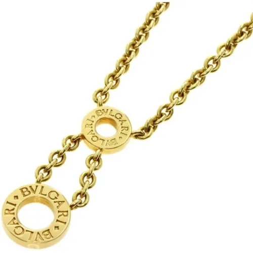 Pre-owned Gold necklaces , unisex, Sizes: ONE SIZE - Bvlgari Vintage - Modalova