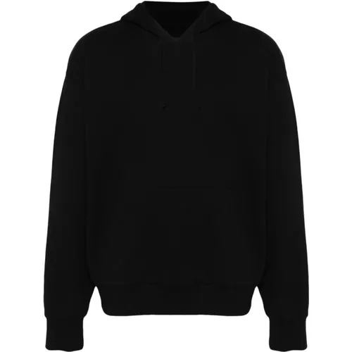 Schwarzer Hoodie Pullover mit geprägtem Logo - Givenchy - Modalova