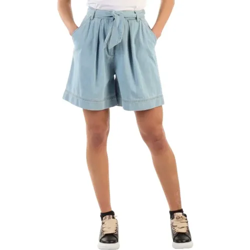 Denim Shorts PINKO - pinko - Modalova