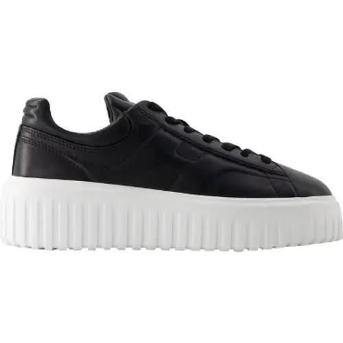 Leder sneakers , Damen, Größe: 35 EU - Hogan - Modalova