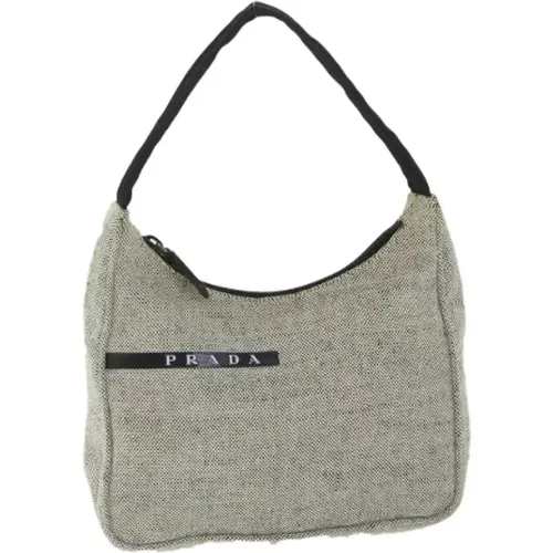 Pre-owned Canvas prada-bags , female, Sizes: ONE SIZE - Prada Vintage - Modalova