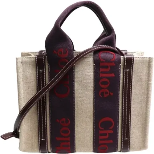 Pre-owned Canvas totes , female, Sizes: ONE SIZE - Chloé Pre-owned - Modalova