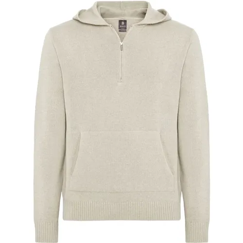 Kaschmir-Mischung Kapuzenpullover , Herren, Größe: M - Boggi Milano - Modalova