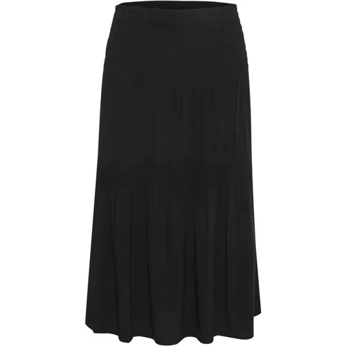Ruffle Skirt , female, Sizes: S - Soaked in Luxury - Modalova