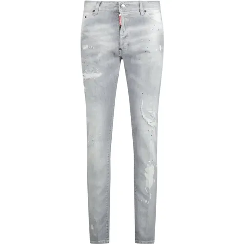 Cool Guy Paint Splash Jeans , male, Sizes: W38, W26, W32, W30, W36 - Dsquared2 - Modalova