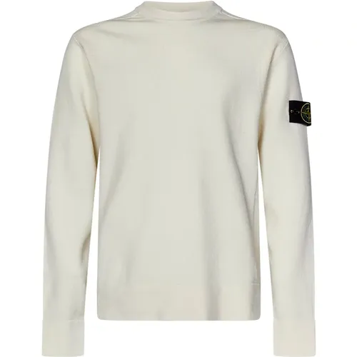 Crew-neck Sweater Aw24 , male, Sizes: XL, 2XL, L, S, M - Stone Island - Modalova