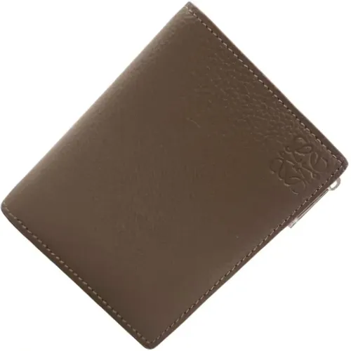 Pre-owned Leather wallets , female, Sizes: ONE SIZE - Loewe Pre-owned - Modalova