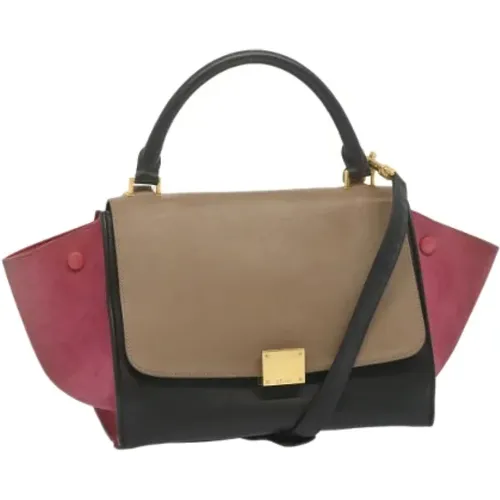 Pre-owned Leather celine-bags , female, Sizes: ONE SIZE - Celine Vintage - Modalova