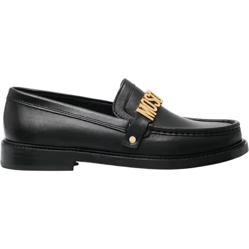 Elegant Closed Loafers , female, Sizes: 8 UK - Moschino - Modalova