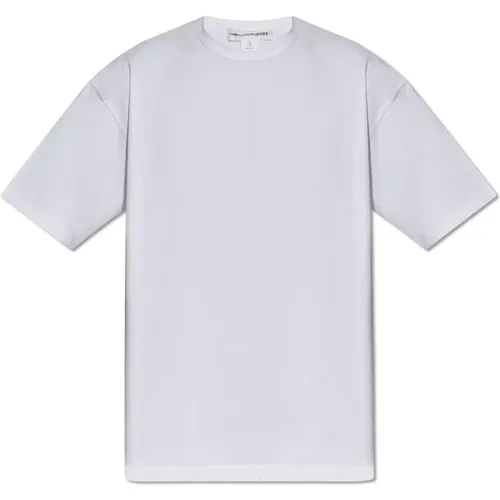 T-Shirt mit Logo , Herren, Größe: M - Comme des Garçons - Modalova
