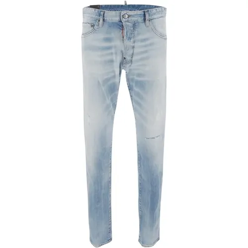 Slim-fit Jeans , Herren, Größe: S - Dsquared2 - Modalova