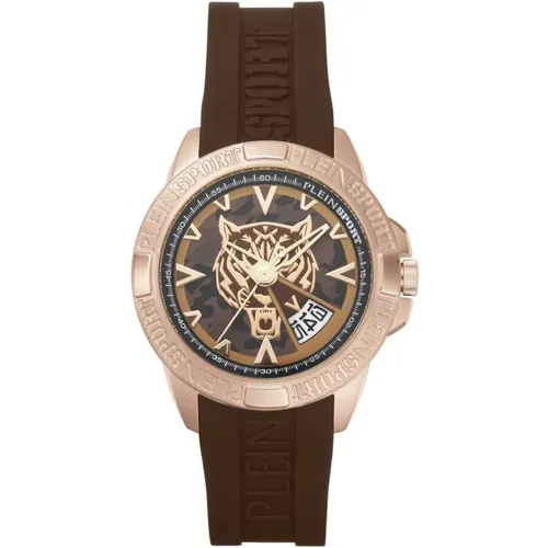 Touchdown Roségold Watch , male, Sizes: ONE SIZE - Plein Sport - Modalova