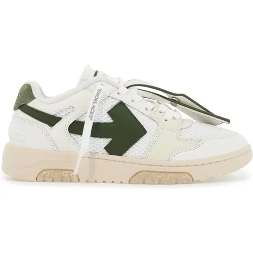 Off , Slim Out of Office Sneakers , Damen, Größe: 39 EU - Off White - Modalova