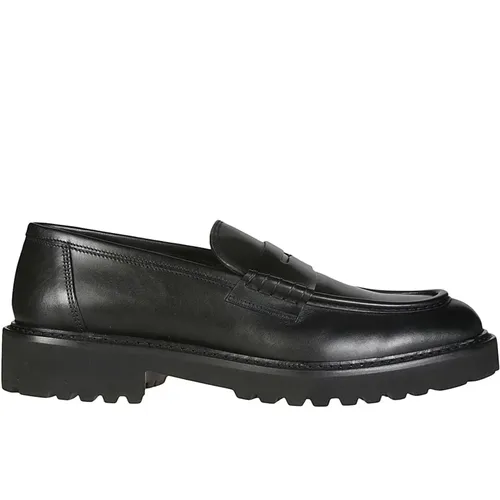 Klassischer Mokassin Schuh , Herren, Größe: 43 EU - Doucal's - Modalova