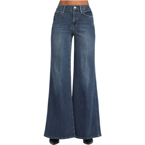 Wide Jeans , female, Sizes: W25 - Frame - Modalova