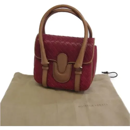 Pre-owned Leather handbags , unisex, Sizes: ONE SIZE - Bottega Veneta Vintage - Modalova