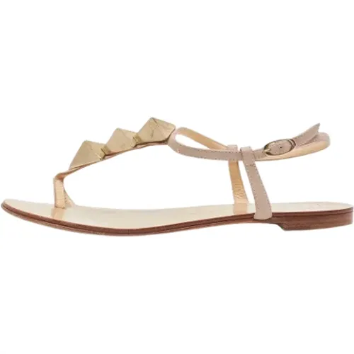 Pre-owned Leather sandals , female, Sizes: 6 UK - Giuseppe Zanotti Pre-owned - Modalova