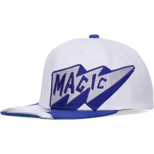 Orlando Magic Snapback Cap , male, Sizes: ONE SIZE - Mitchell & Ness - Modalova