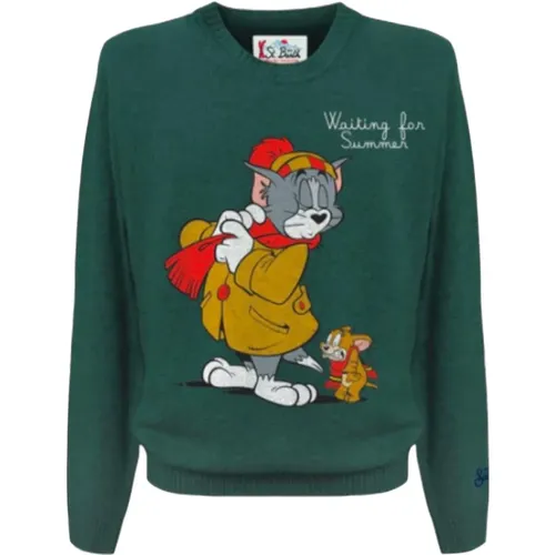 Tom & Jerry Jacquard Pullover - MC2 Saint Barth - Modalova