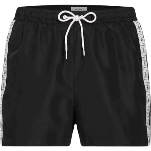 Medium Drawstring Swim Shorts - CK One , male, Sizes: 2XL - Calvin Klein - Modalova