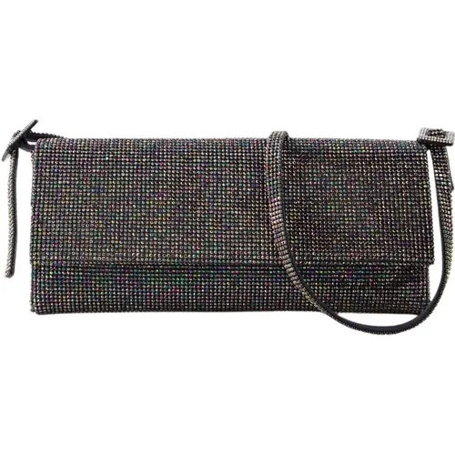 Hematite Clutch , female, Sizes: ONE SIZE - Benedetta Bruzziches - Modalova