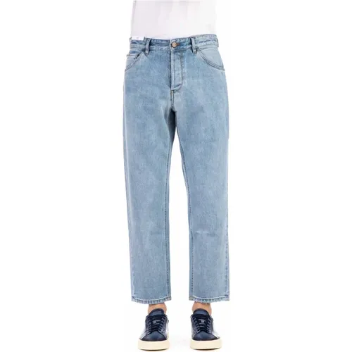 Contemporary Relaxed Fit Denim Jeans , male, Sizes: W30, W32, W31, W34 - PT Torino - Modalova