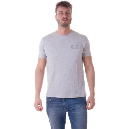 Sweatshirt T-Shirt Kombination , Herren, Größe: M - Emporio Armani EA7 - Modalova