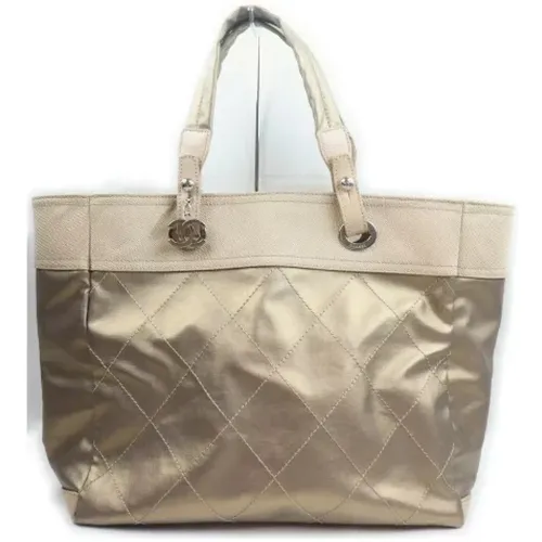 Pre-owned Shopping Bag, Good Condition , female, Sizes: ONE SIZE - Chanel Vintage - Modalova