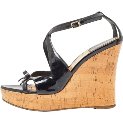 Pre-owned Leather sandals , female, Sizes: 6 UK - Dior Vintage - Modalova