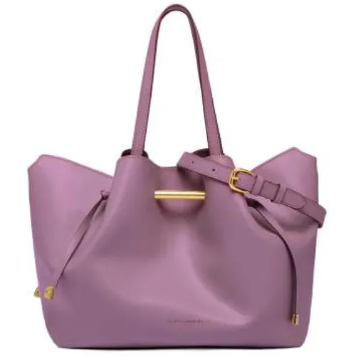 Amanda Leather Bag in Argyle , female, Sizes: ONE SIZE - Gianni Chiarini - Modalova