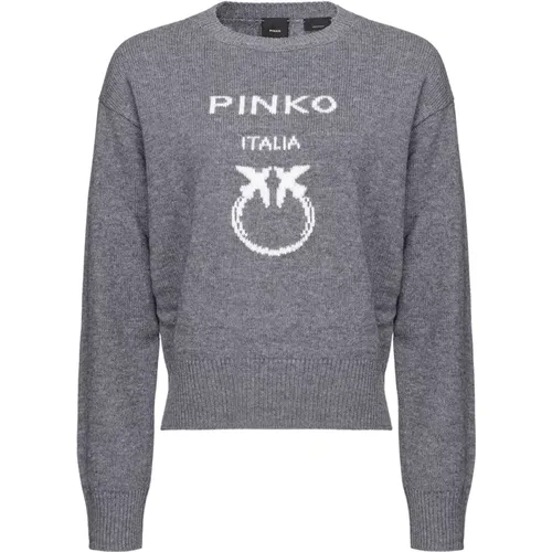 Sweatshirts , Damen, Größe: L - pinko - Modalova