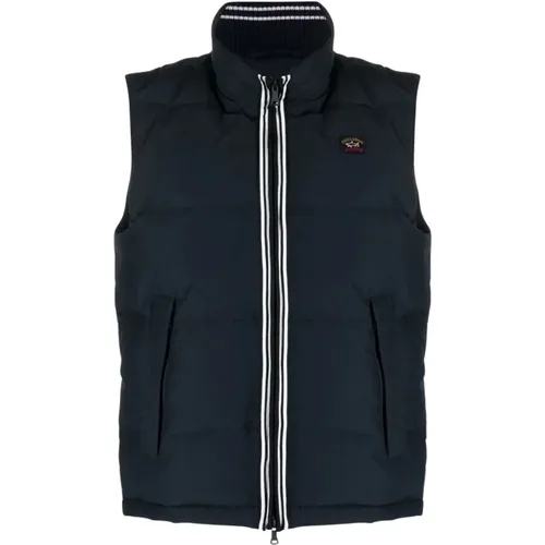 Down waistcoat , male, Sizes: XL, M - PAUL & SHARK - Modalova