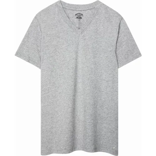 Grey Tosca T-Shirt , male, Sizes: L - Zadig & Voltaire - Modalova