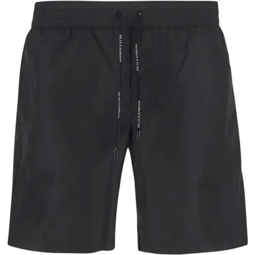 Kurze Badehose , Herren, Größe: M - Dolce & Gabbana - Modalova