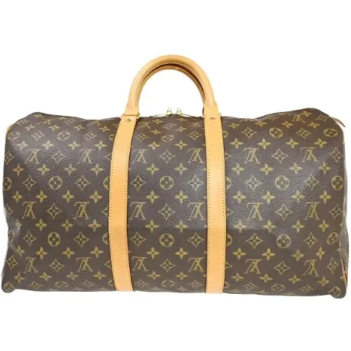 Pre-owned Canvas travel-bags , female, Sizes: ONE SIZE - Louis Vuitton Vintage - Modalova