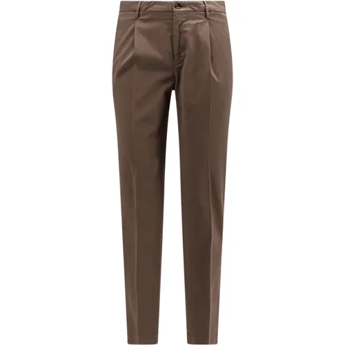 Tapered Fit Trousers , male, Sizes: 3XL, M, 2XL, 4XL, L - Incotex - Modalova