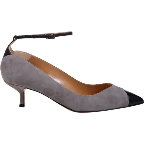 Paris Grey/Black Pinot Pump - Aquazzura - Modalova