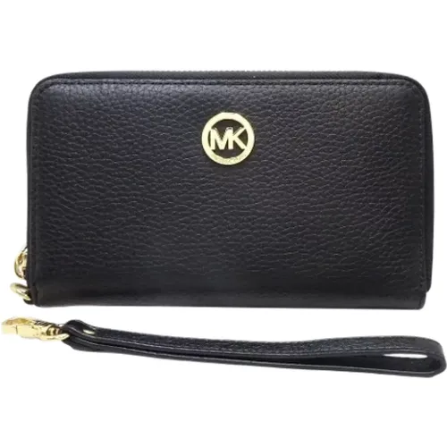 Pre-owned Leather wallets , female, Sizes: ONE SIZE - Michael Kors Pre-owned - Modalova