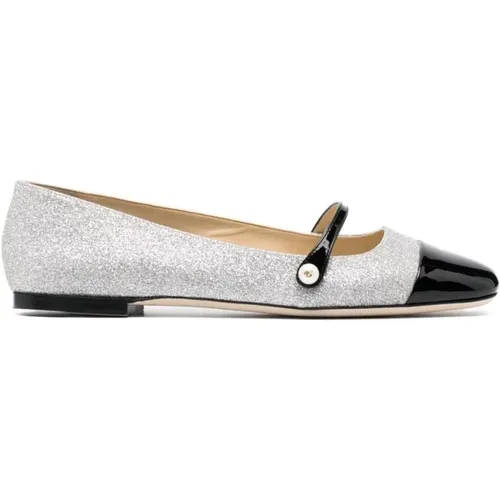 Flat shoes , female, Sizes: 6 1/2 UK - Jimmy Choo - Modalova