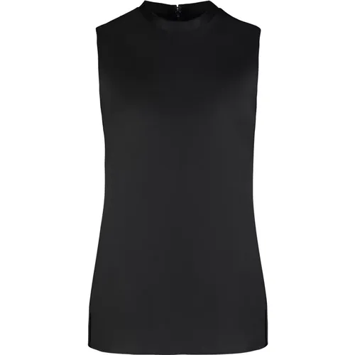 Schickes ärmelloses Top mit Seitenschlitzen , Damen, Größe: XS - Calvin Klein - Modalova