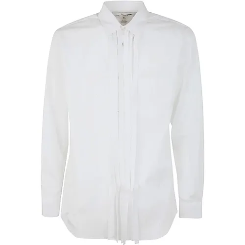 Weißes Gewebtes Herrenhemd , Herren, Größe: M - Comme des Garçons - Modalova
