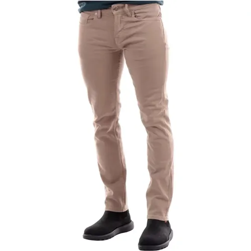 Slim Fit Hose , Herren, Größe: W36 - Guess - Modalova